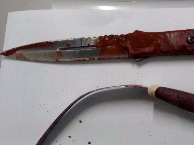 Horas ap&oacute;s crime, PM acha assassino ao seguir rastro de sangue em bairro