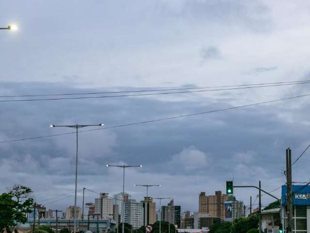 Previs&atilde;o de chuva para todo o MS continua e m&aacute;xima chega a 32&ordm;C nesta quarta