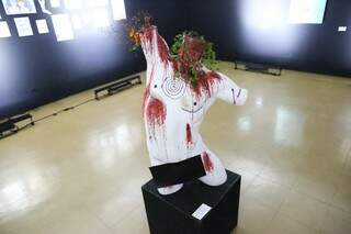 Escultura de artista plástico Francis Oliveira. (Foto: Paulo Francis)