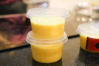 Cor amarelinha também é natural da manteiga. (Foto: Paulo Francis)