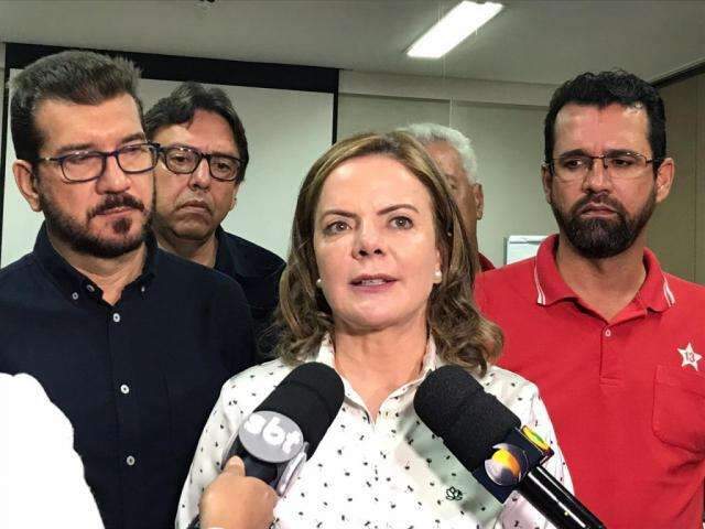 Gleisi Hoffmann coloca Campo Grande entre prioridades do PT