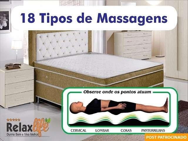 Feirão de 48h corta 75% do preços de todos os colchões com massagem