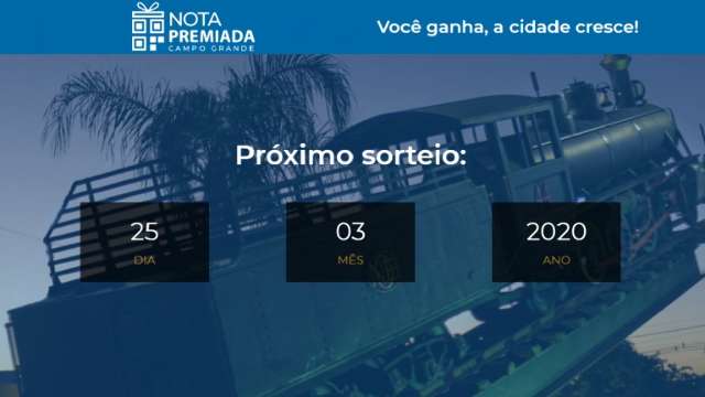 Prefeitura divulga site da Nota Premiada, mas cadastro come&ccedil;a s&oacute; dia 3