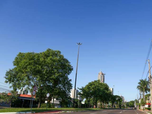 Com m&aacute;xima de 38&deg;C, domingo ser&aacute; sol em Mato Grosso do Sul