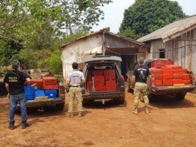 Em 1 ano, PF apreende 87 toneladas de drogas e tira R$ 30 milh&otilde;es do crime