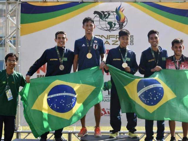 Atleta da Capital conquista 3 medalhas de ouro em competi&ccedil;&atilde;o de atletismo Nikkei