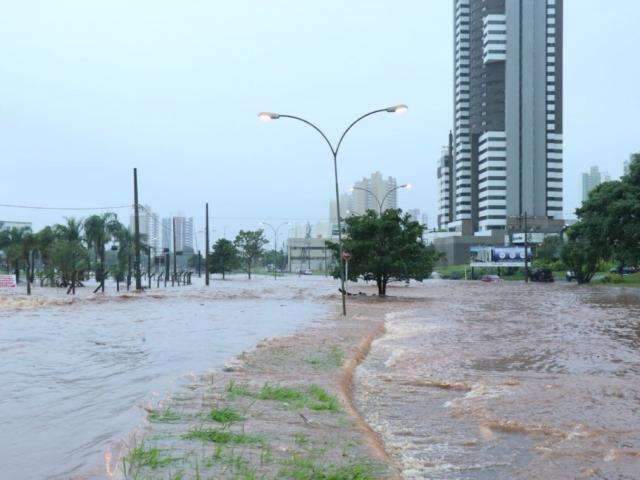 Mapeamento indica 33 pontos cr&iacute;ticos de alagamento em Campo Grande