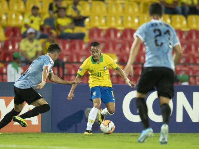 Brasil empata em 1 a 1 com o Uruguai na quadrangular do Pr&eacute;-ol&iacute;mpico