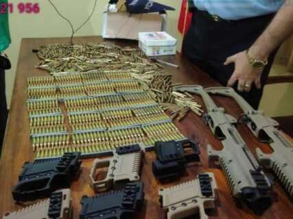 Brasileiro &eacute; preso transportando mais de 800 muni&ccedil;&otilde;es de calibre 5.56