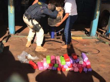 Traficante &eacute; preso com R$ 1 milh&atilde;o em coca&iacute;na que levaria ao Paran&aacute;