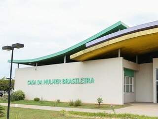 Casa da Mulher Brasileira, em Campo Grande, onde funciona a Delegacia da Mulher (Foto: Paulo Francis)