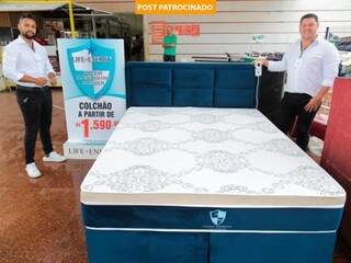 Com f&aacute;brica pr&oacute;pria, Life Energy tem colch&atilde;o com 40 massagens a R$ 1.590
