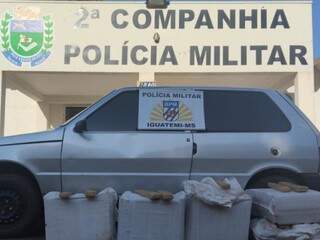 Foragido, traficante &eacute; preso ao transportar 191 quilos de maconha 