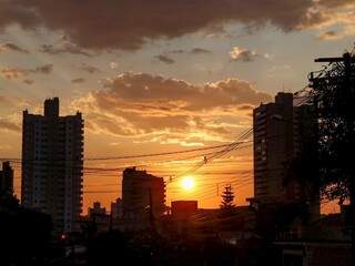 Sem previs&atilde;o de chuva, semana come&ccedil;a com calor de at&eacute; 39&ordm;C em MS