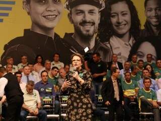 &quot;Emprego na veia&quot;, afirma Tereza Cristina sobre pacote de Reinaldo