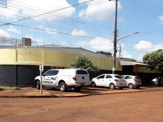 Presídio de Rio Brilhante, onde preso foi morto hoje de madrugada (Foto: Olimar Gamarra)