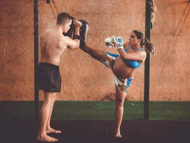 Se depender da mãe faixa preta em judô, Guilherme já vai nascer crossfiteiro