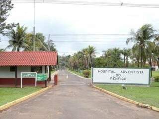 Hospital do Pênfigo, na saída para Sidrolândia, terá reativação para atender casos de dengue e Covid 19. (Foto: Arquivo)