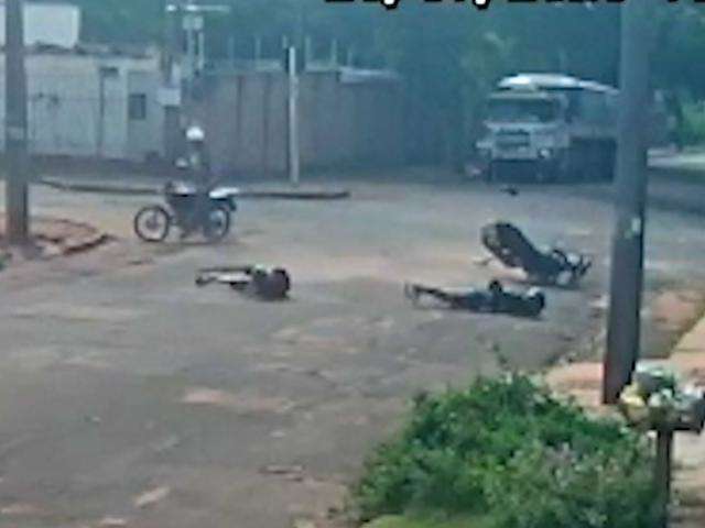 Imagem comprova que imprud&ecirc;ncia provocou morte de motociclista