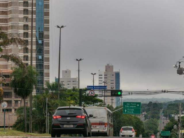 S&aacute;bado ser&aacute; de c&eacute;u nublado e pancadas de chuva em MS, prev&ecirc; Inmet 