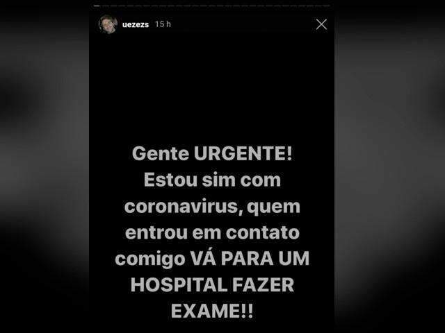 Neto de Zahran confirma coronav&iacute;rus em SP e causa onda de boatos em MS