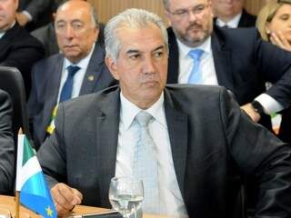 Governador Reinaldo Azambuja defendeu fundo de ressarcimento para estados (Edson Leal)