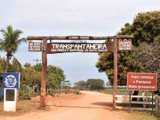 Explorada pelo turismo, Transpantaneira recorta todo o município de Poconé (Foto: Divulgação)