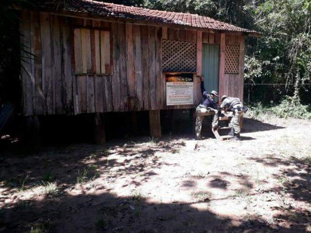 PMA interdita cinco ranchos de pescadores no Parque de Ilha Grande 