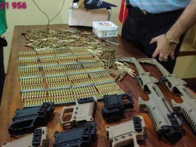 Brasileiro &eacute; preso transportando mais de 800 muni&ccedil;&otilde;es de calibre 5.56