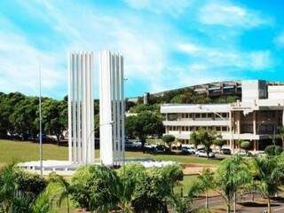 Campus da Universidade Federal em Campo Grande (Foto: divulgação/UFMS)
