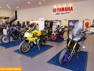 Dismoto apresenta variedade de modelos da Yamaha (Foto: Kísie Ainoã)