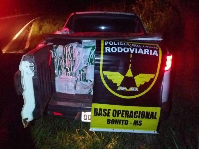 Pol&iacute;cia apreende mais de meio milh&atilde;o em agrot&oacute;xicos na MS-178 