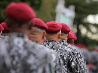 Força Nacional também continua nos estados de Espírito Santo, Paraná e Rio de Janeiro (Foto: Divulgação)