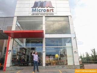 José fez da Microart uma das lojas especializadas mais respeitadas de Campo Grande (Foto: Paulo Francis)