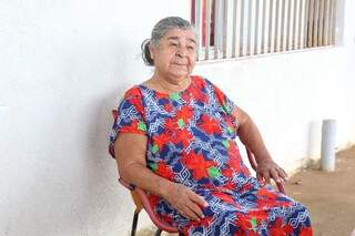 A aposentada Elisa Camargo Torres, de 75 anos (Foto: Paulo Francis) 