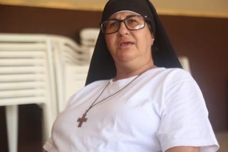 Irmã Delanor está com padre Agenor desde 2013 (Foto: Marcos Maluf)