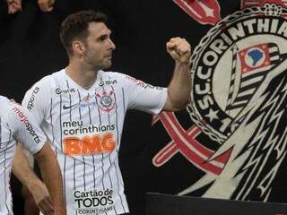 Boselli, atacante do Corinthias e o nome da partida desta noite. (Foto: Daniel Augusto Jr. / Ag. Corinthians) 