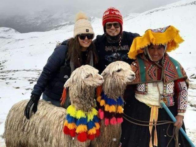 &quot;Ela estava em meio aos escombros&quot;, diz namorado ap&oacute;s acidente no Peru