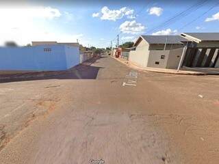 Cruzamento da Rua Charlote com a Travessa Uapes, no Aero Rancho, onde aconteceu o crime (Foto: Google Streat View)