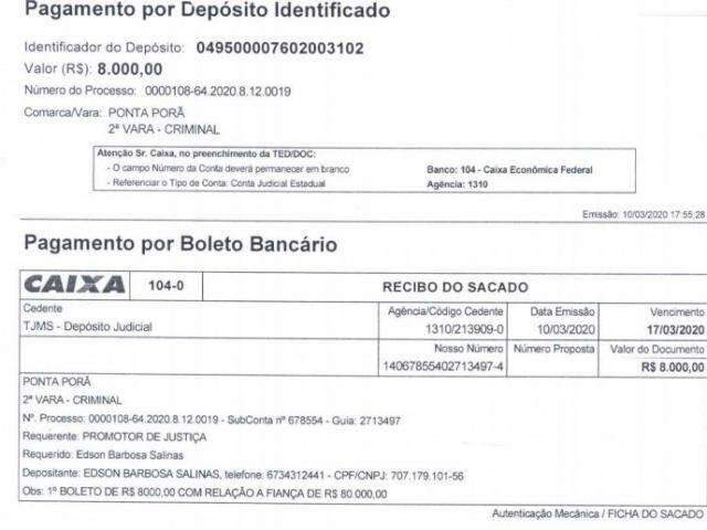 Sucessor de Minotauro paga R$ 80 mil de fian&ccedil;a e j&aacute; est&aacute; nas ruas
