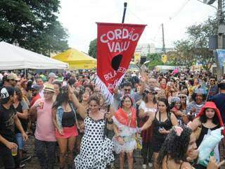 Cordão Valu se une ao Esquenta Corumbaense no pré-Carnaval. (Foto: Arquivo/Campo Grande News)