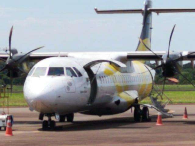 Problema em h&eacute;lice de avi&atilde;o atrasa em seis horas voo da Passaredo