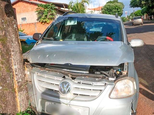 Idoso bate em &aacute;rvores, lixeira, pula de carro e diz &quot;iam me sequestrar&quot;