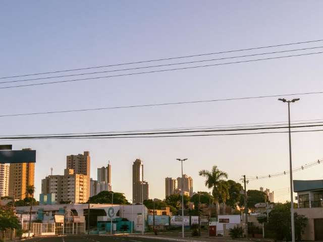 Term&ocirc;metros chegam a 34&ordm;C em MS e alerta de temporal vale para 26 cidades