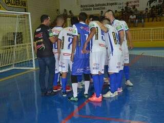 Time de futsal se prepara para disputa estadual (Foto: A Bola Rolou)