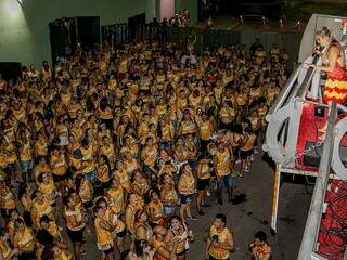 Bloco Funecão agitou a terça-feira de pré-carnaval em Corumbá (Foto: Prefeitura de Corumbá/Divulgação)