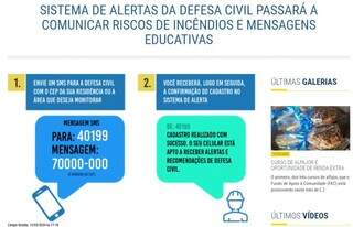 Assim como temporais, Defesa Civil emitir&aacute; alertas sobre queimadas