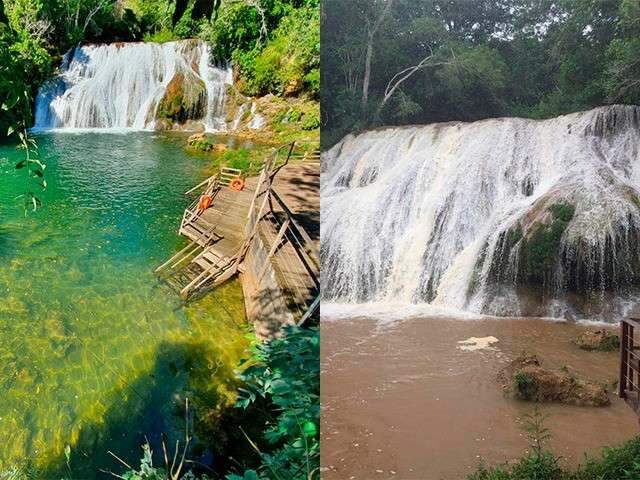 Rio Betione tamb&eacute;m est&aacute; no rastro da lama que n&atilde;o poupa cursos d&rsquo;&aacute;gua em MS