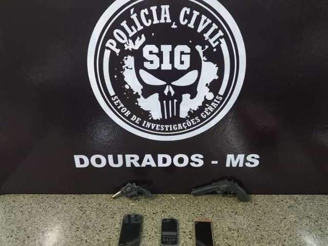 Quadrilha &eacute; presa depois de assaltos em s&eacute;rie com uso de armas falsas