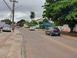 Rua Marquês de Lavradio onde furtos ocorreram (Foto: Clayton Neves)